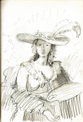 Self Portrait in a Straw Hat - Elisabeth Louise Vigée Le Brun