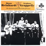Django Reinhardt & Stephane Grappelli with the Qunitet of the Hot Club of France